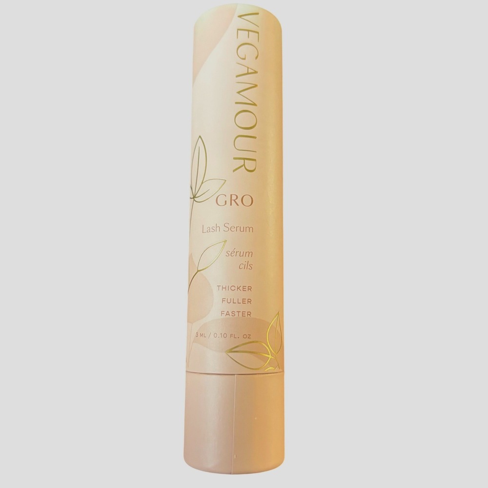 Vegamour GRO Lash Serum 3ml 0.10 fl oz Thicker Fuller Volumizing New Sealed